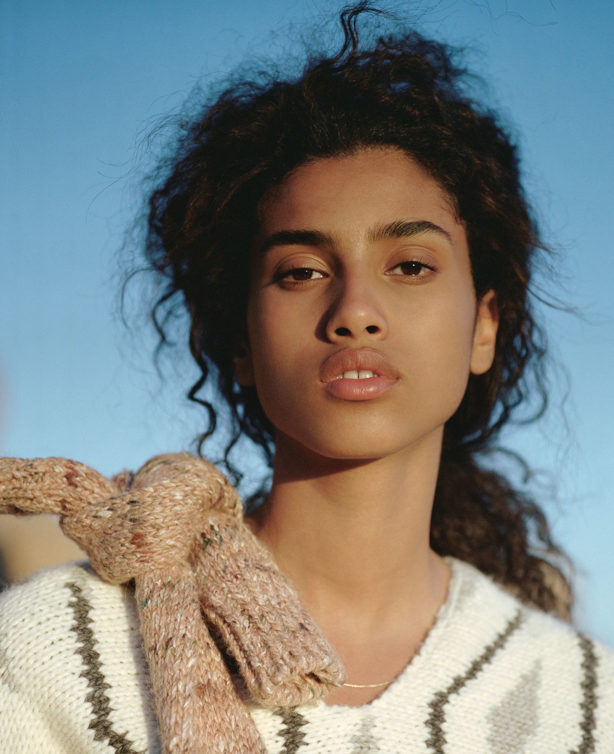 imaan hammam believes the future is full of colour - i-D