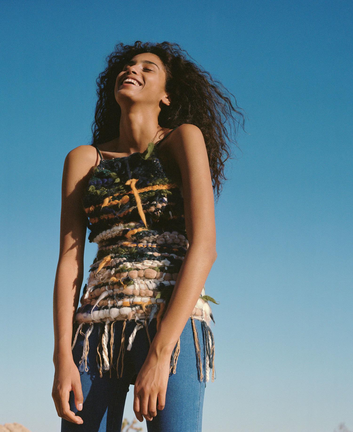 imaan hammam believes the future is full of colour | read | i-D