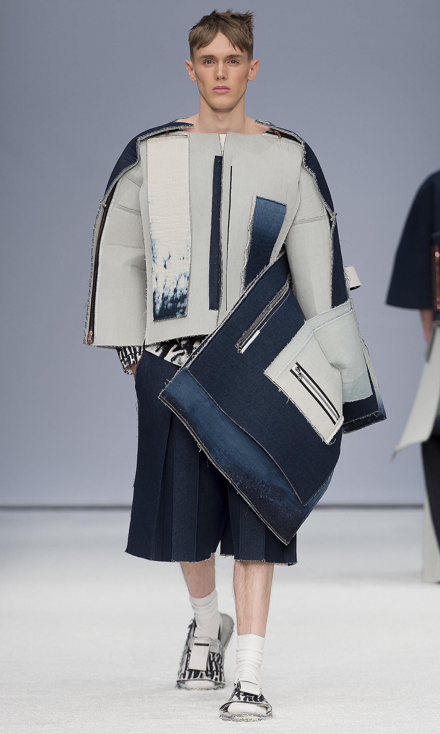 ximon lee is the first menswear designer to win the h&m design award ...