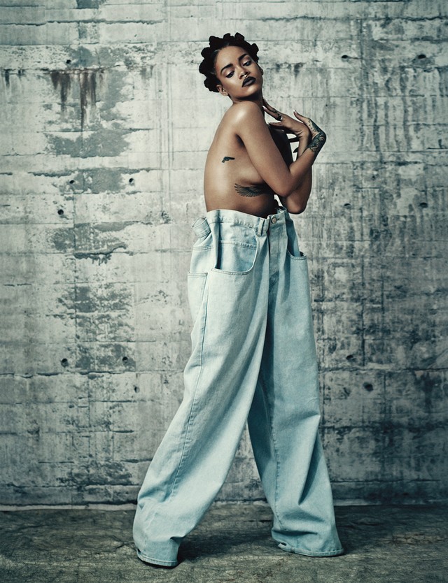 Rihanna Rocks The Cover Of I D S Music Issue I D