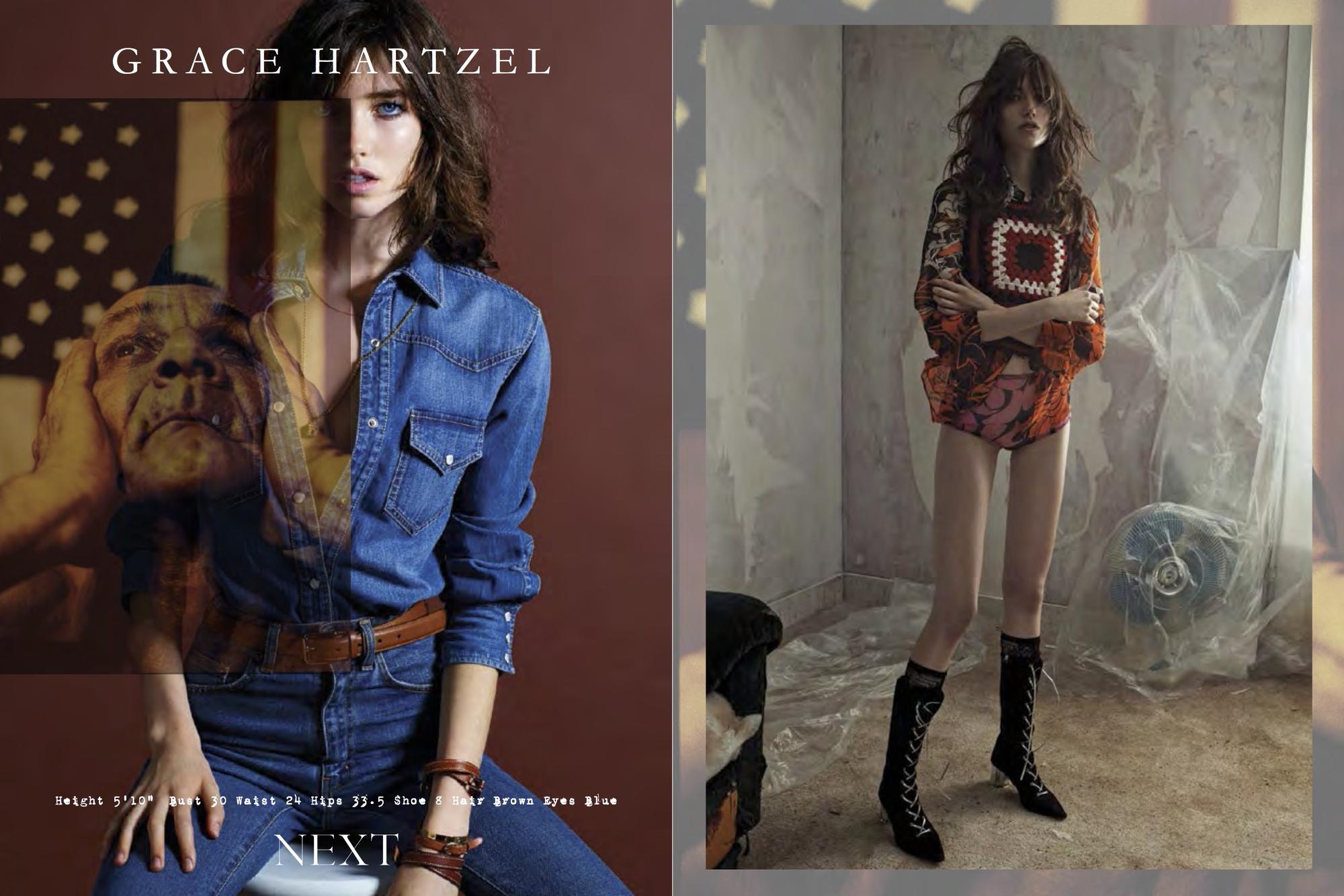 next models reveal showpack with binx, grace hartzel and karolin wolter ...