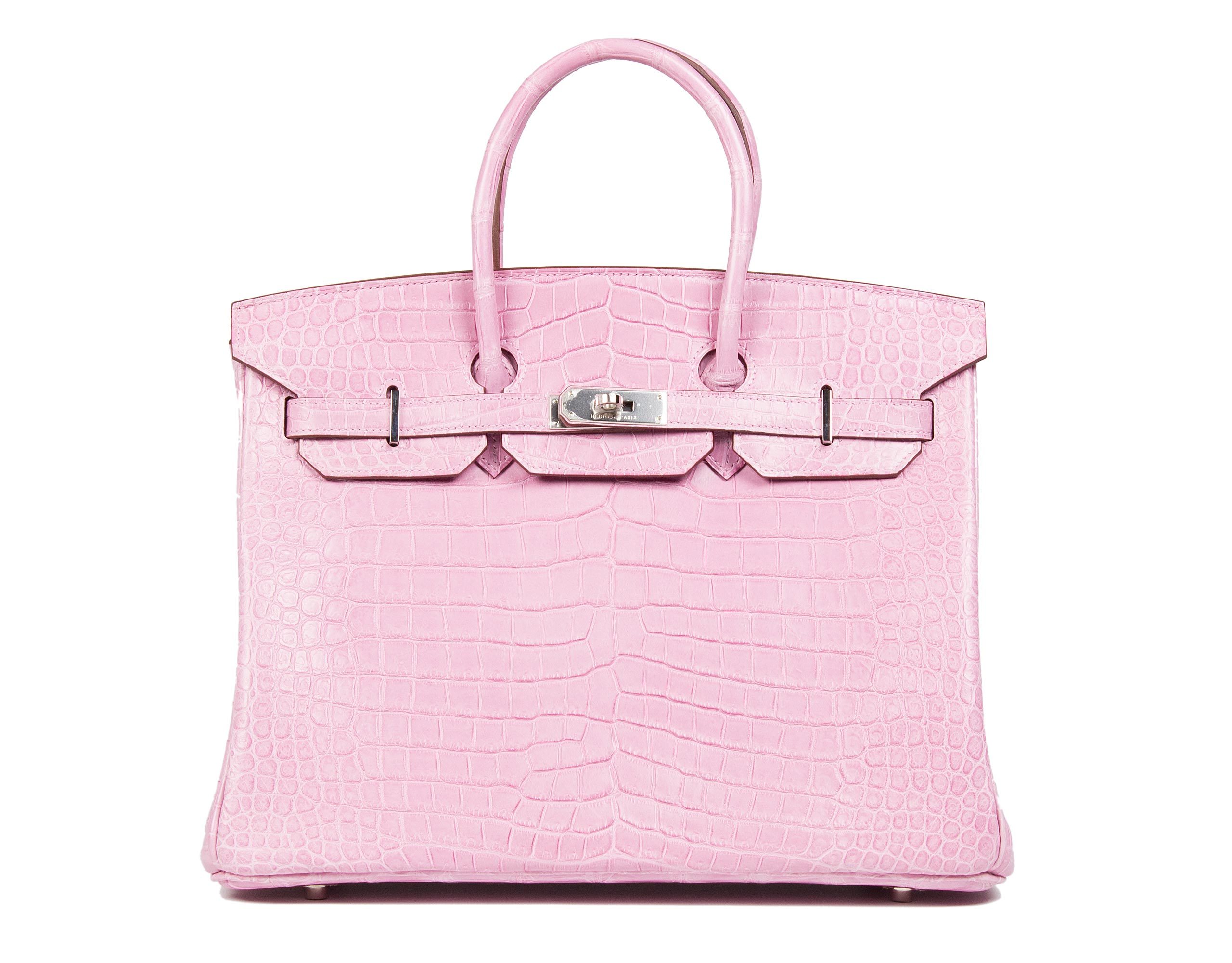 This Hermès White Crocodile Birkin Just Became the World's Most