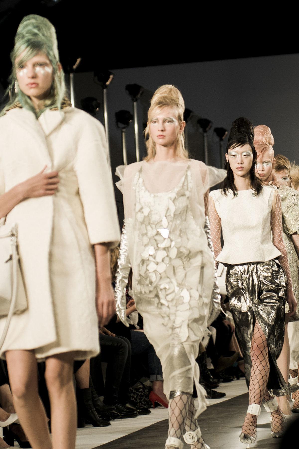 at paris fashion week there's no business like show business | read | i-D