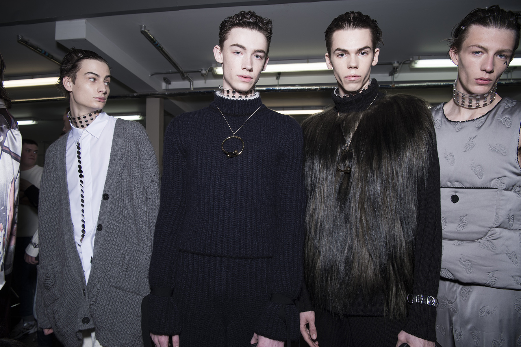 j.w. anderson serves painted fur and pajamas for fall/winter 16 - i-D