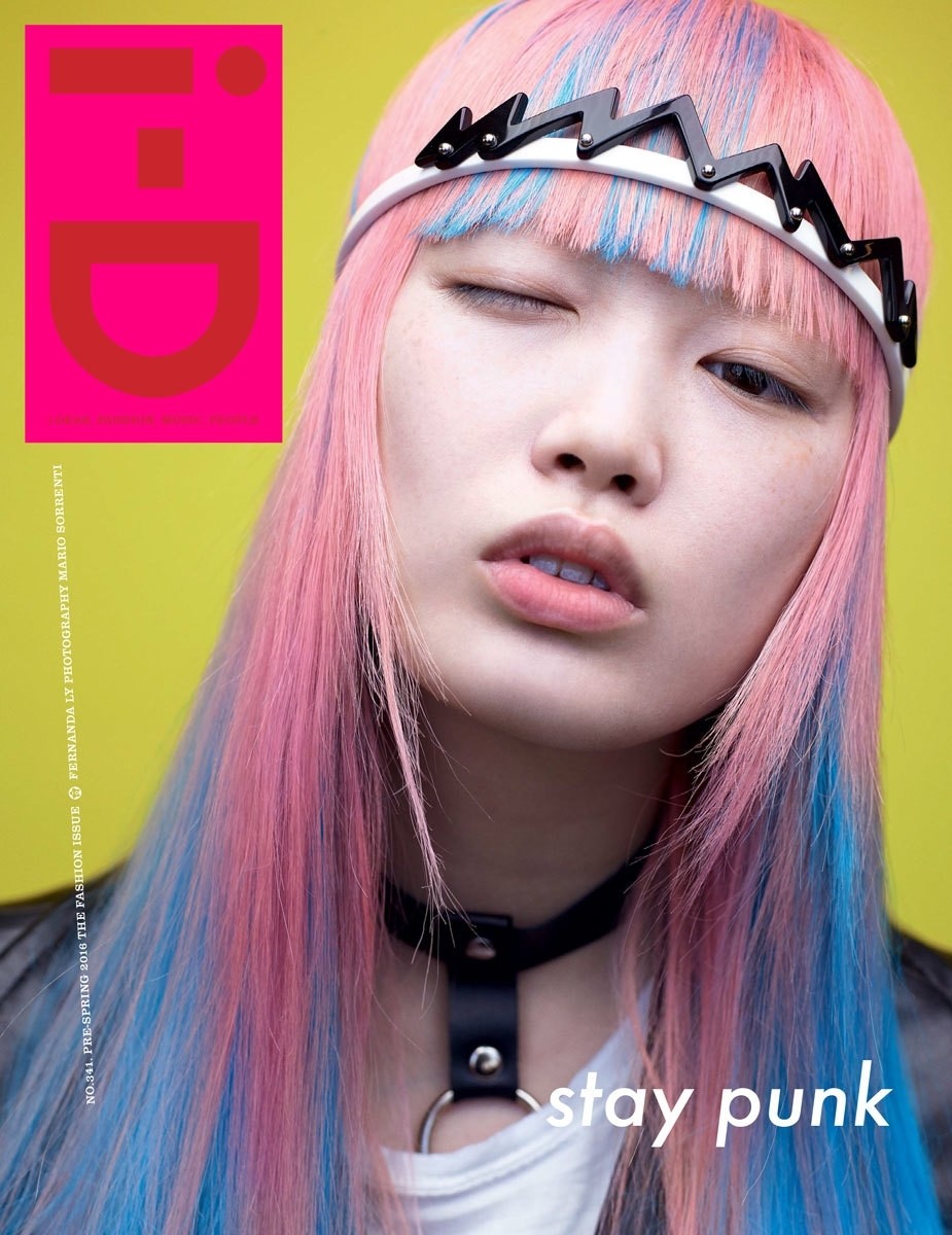 Fernanda Ly's Pink Hair Stole the Louis Vuitton Fall 2015 Show