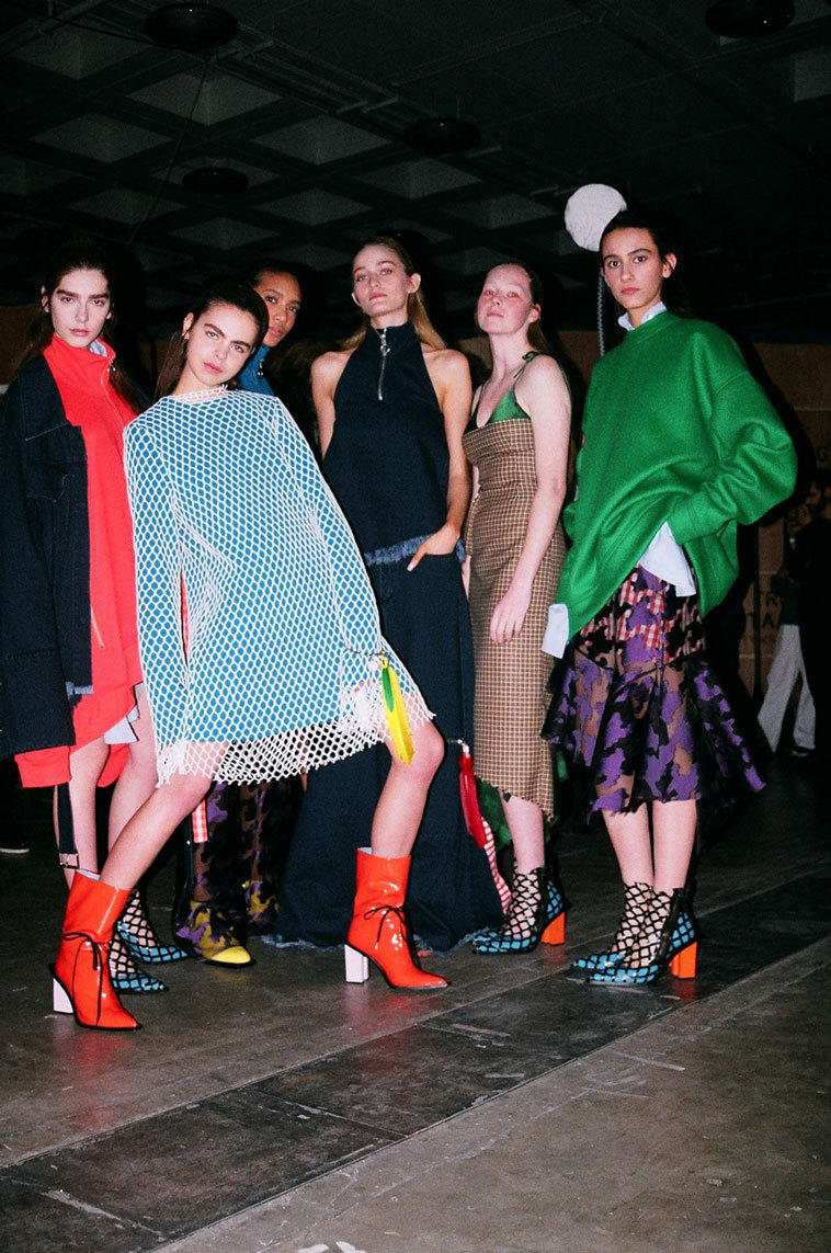 behind the scenes with the marques'almeida girl gang - i-D