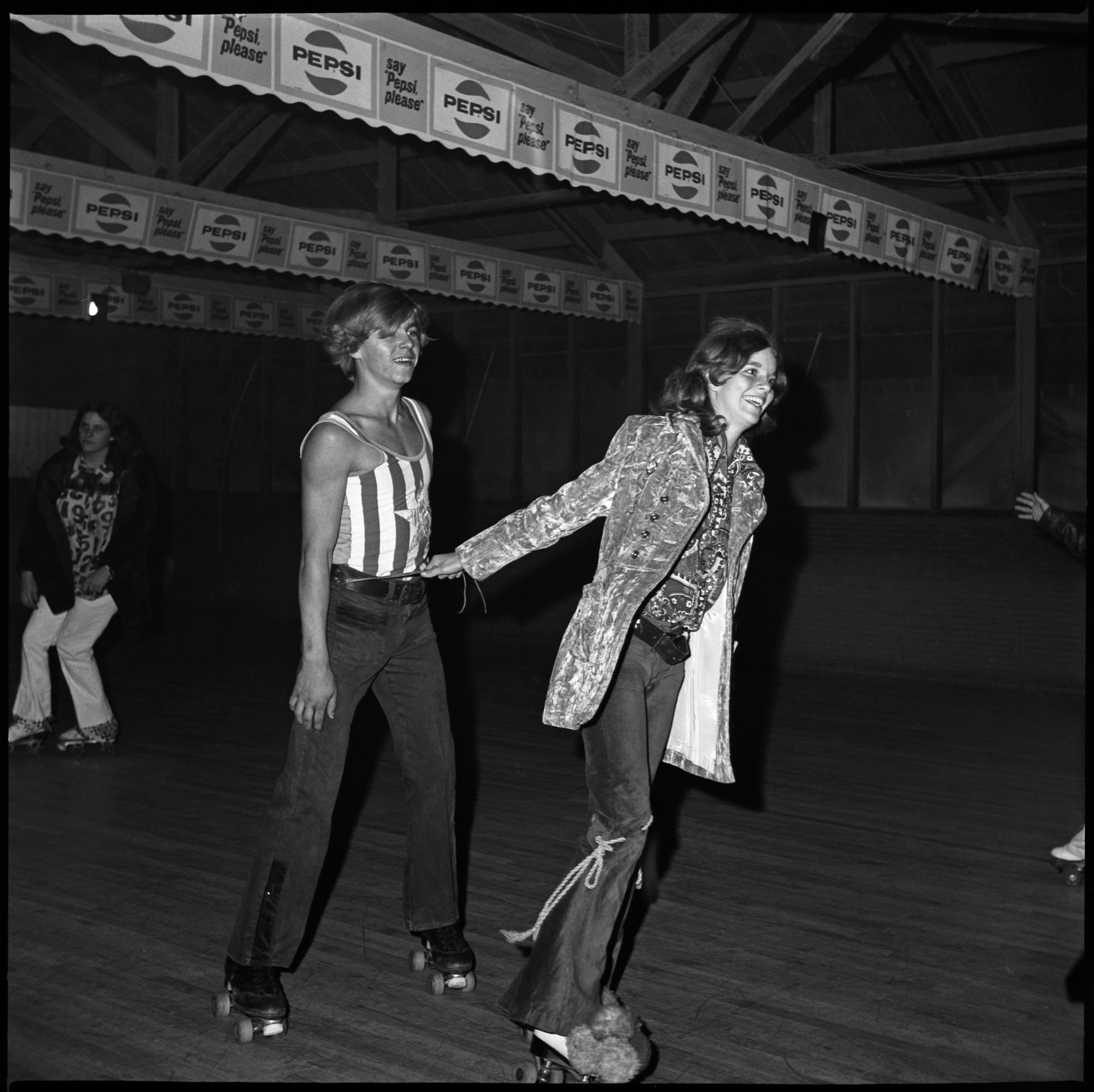 long-lost photographs of southern 70s roller rink teens - i-D