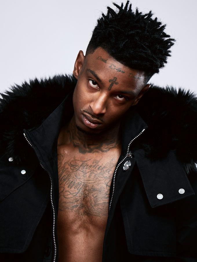 Rapper 21 Savage Models Off-White™'s 2016 Fall/Winter Collection