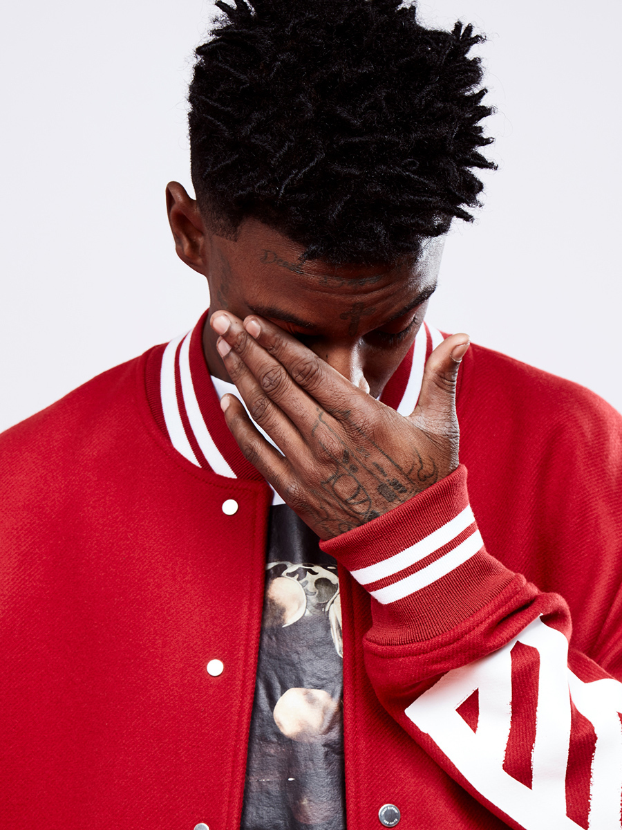 21 savage just made his modelling debut in virgil abloh's off-white