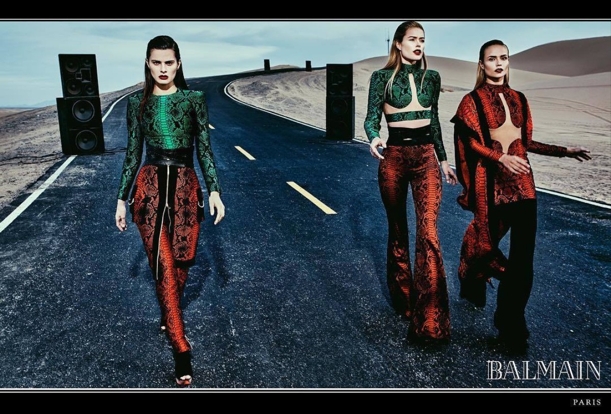 Balmain Spring Summer 2021 Campaign