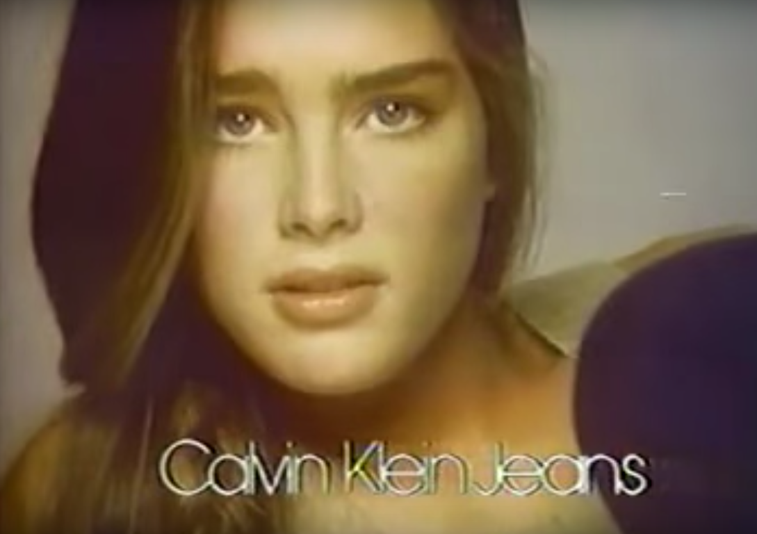 calvin klein and brooke shields