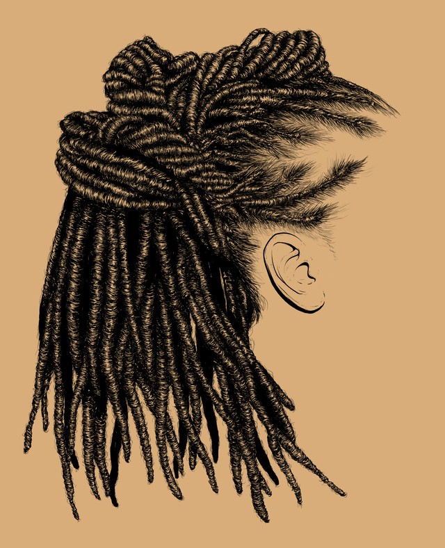These Intricate Illustrations Of Black Women S Hair Promote