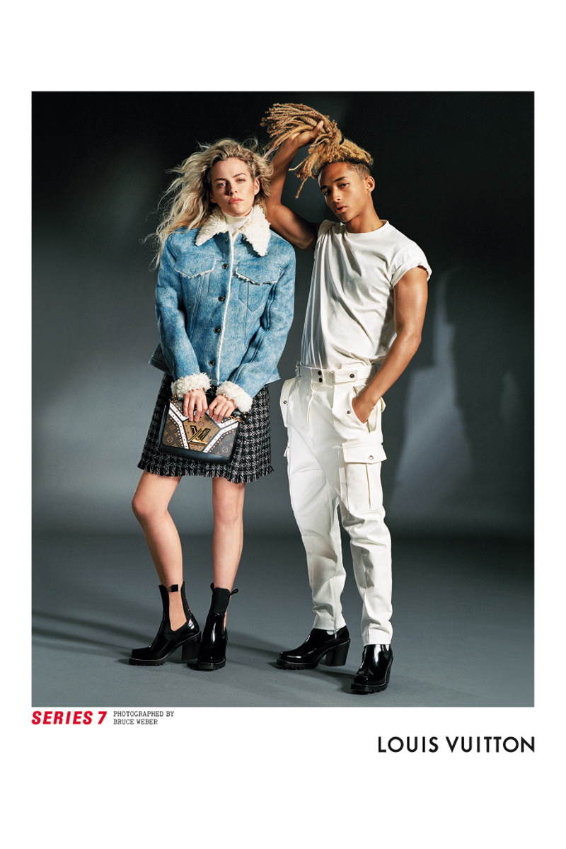 Jaden Smith and Tyler the creator Louis Vuitton fashion show 