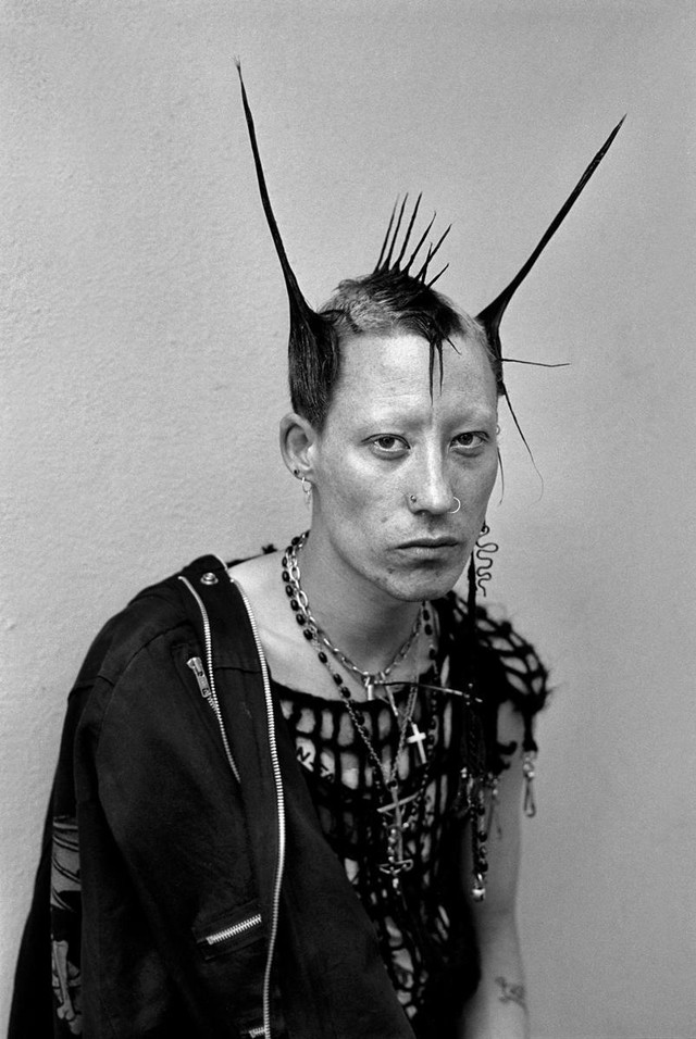 Mehr Als Iro Derek Ridgers Fotografierte Die Wahren Punk Pioniere I D