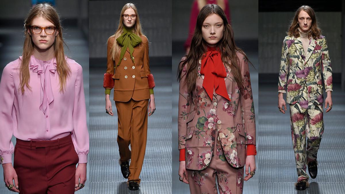 alessandro michele presents a new, androgynous vision for 