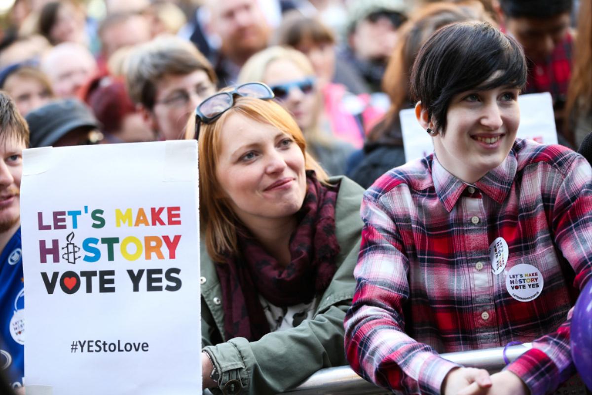 Yes Ireland Votes Overwhelmingly To Legalise Gay Marriage Read I D