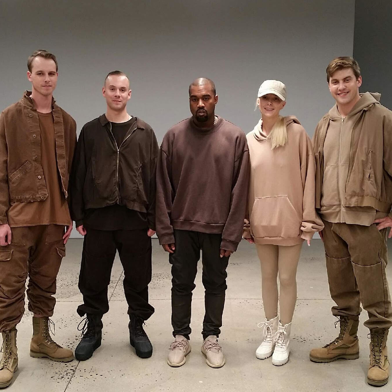 yeezy vanessa beecroft