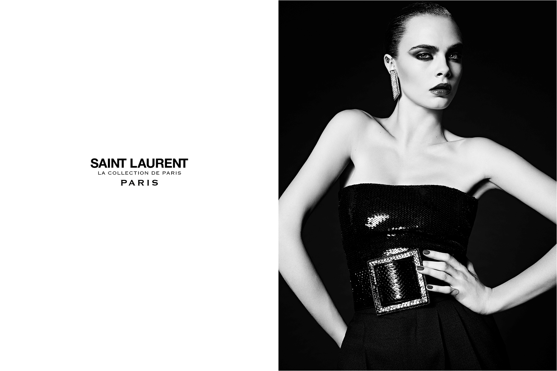 cara delevingne stars in the new saint laurent campaign | watch | i-D