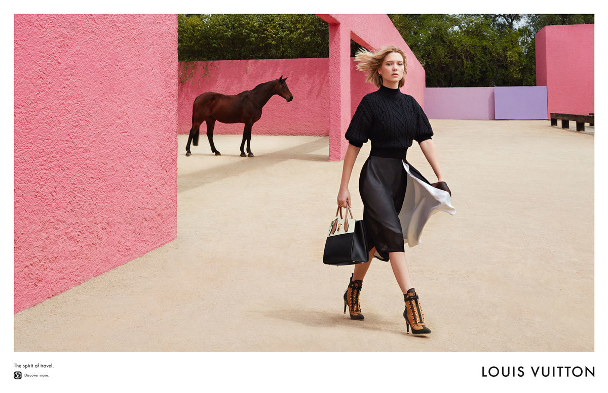 Louis Vuitton unveils its newest campaign starring Léa Seydoux - V Magazine