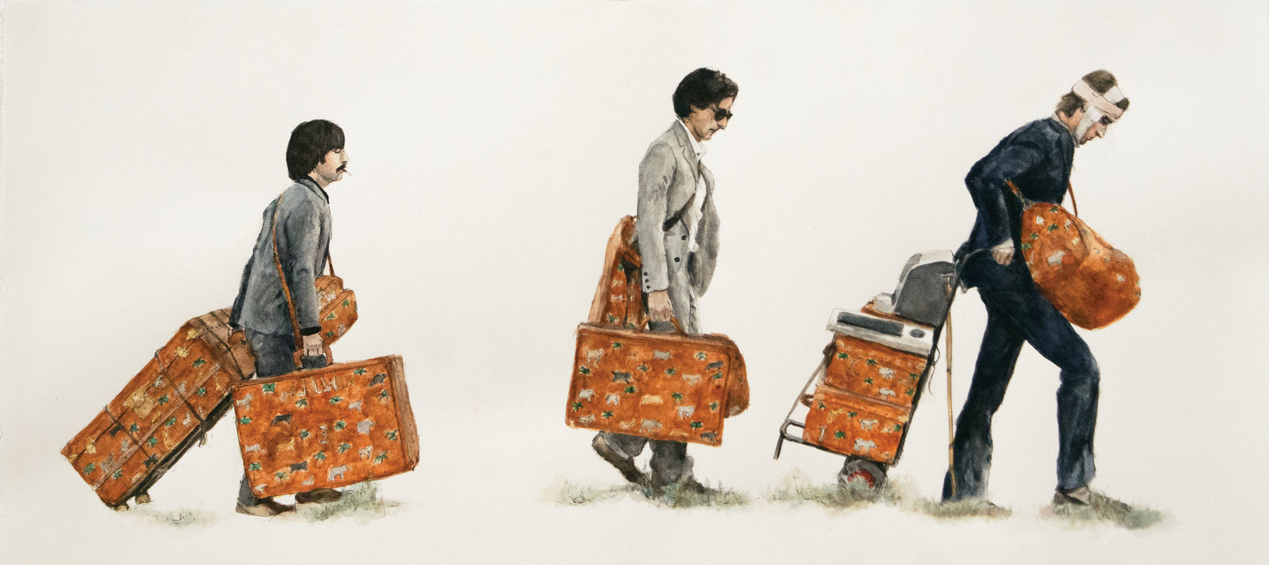 The Travel Bag inspired by Wes Anderson's The Darjeeling