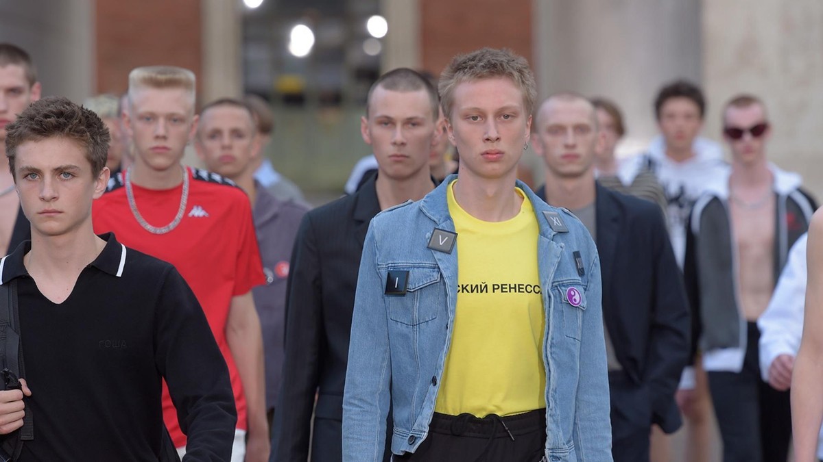 gosha rubchinskiy makes a runway return to russia - i-D