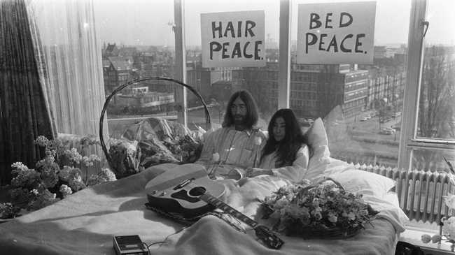 Yoko Ono I D - peace and love on the planet earth roblox id