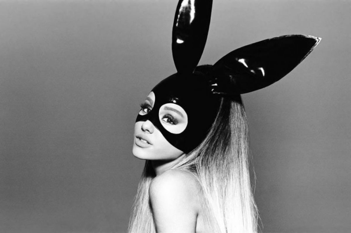 Ariana Grande Leather Porn - ariana grande will star in new 'final fantasy' game, in bunny ears