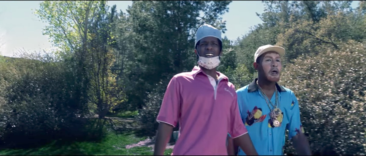 watch a$ap rocky give tyler, the creator a face transplant in 'who