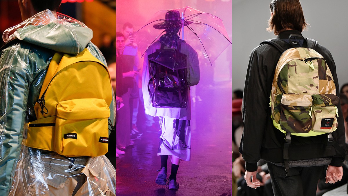why does fashion love eastpak backpacks so much? we asked raf simons